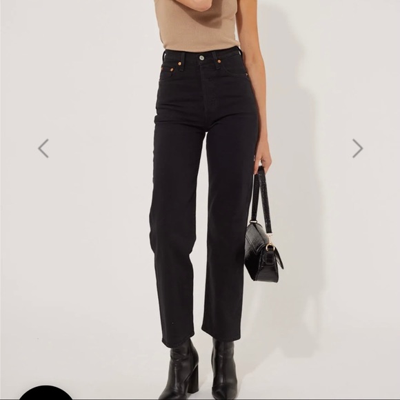 Levi's Denim - LEVIS RIBCAGE straight leg jeans